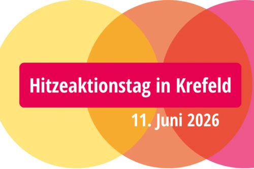 Hitzeaktionstag in Krefeld