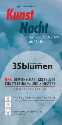 Eröffnung: GKK „Gemeinschaft Krefelder Künstlerinnen und Künstler“ feiert ihr 50-jähriges Bestehen