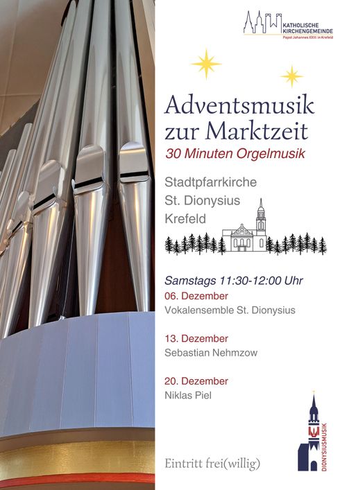 Adventsmusik zur Marktzeit