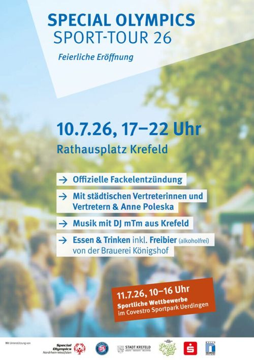 Special Olympics Sport-Tour in Krefeld