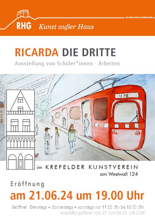 Eröffnung: AUSSTELLUNG des Ricarda-Huch-Gymnasiums