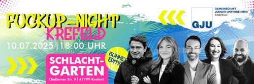 FUN: Fuck-up Night - Summeredition im SchlachtGarten