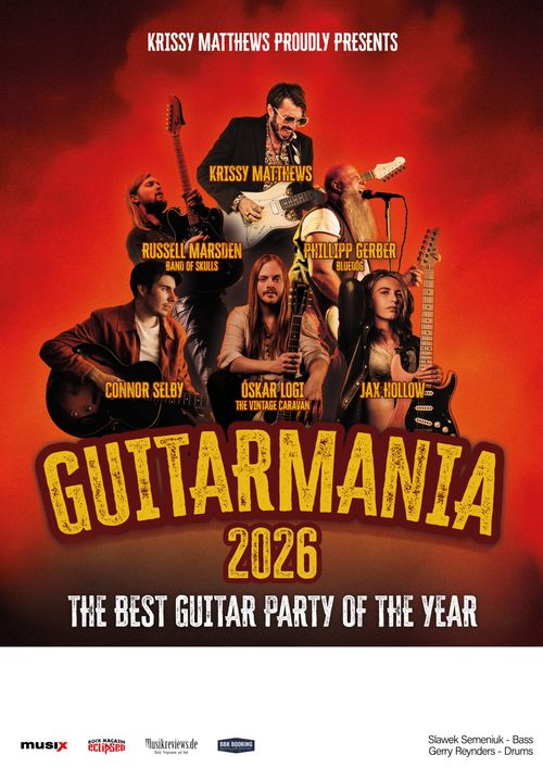 Krissy Matthews präsentiert: Guitarmania 2026