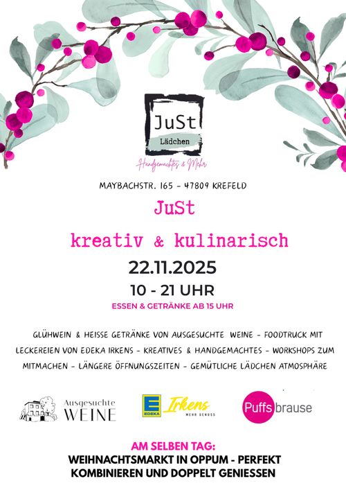 JuSt kreativ & kulinarisch