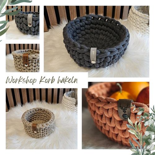 Häkelworkshop Körbchen mit Henriette Brombeere