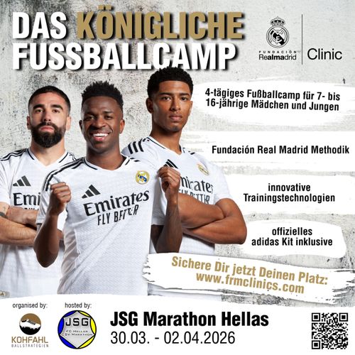 Fundación Real Madrid Clinics zu Gast bei der JSG Marathon Hellas