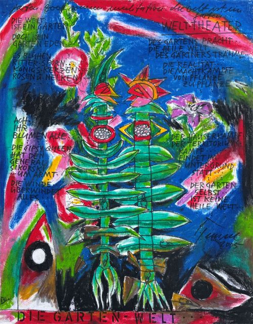 WILL CASSEL  Ausstellung  DIE GARTEN-WELT