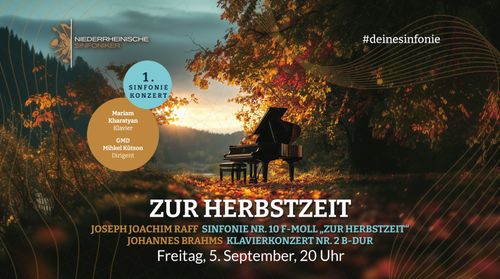 1. Sinfoniekonzert 25/26 - Zur Herbstzeit