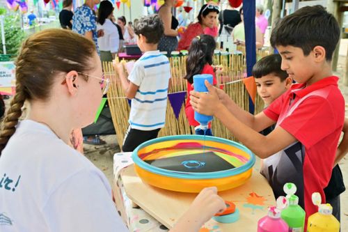 Kinderparty und Sommerfest