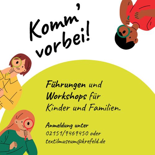 Interaktive Familienführung im Deutschen Textilmuseum