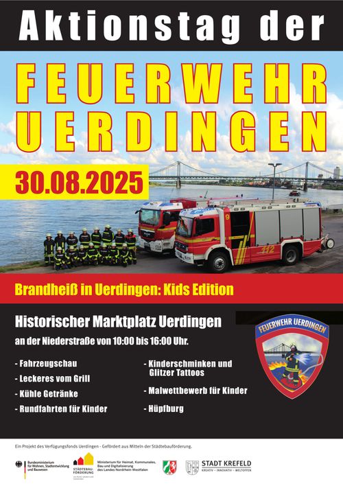 Brandheiß in Uerdingen Kids Edition