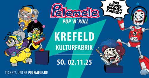 Pelemele rockt die Kulturfabrik