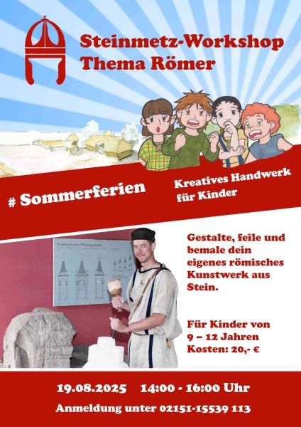 Sommerferien-Steinmetz-Workshop