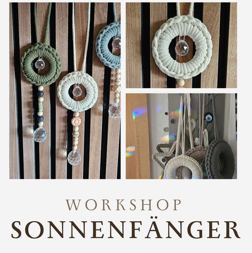 Häkelworkshop Sonnenfänger mit Henriette Brombeere