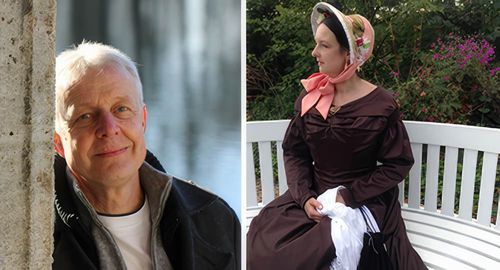 Lesung mit modischer Intervention