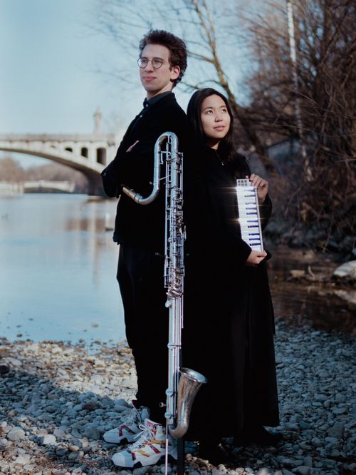 “Musik & Lesung im Krefeld Pavillon” – Shuteen Erdenebaatar, piano; Nils Kugelmann, alto & bass clarinet, double bass