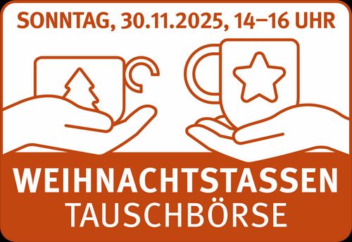 Tausch dich glücklich -Tassentauschbörse auf dem MIKS-Weihnachtsmarkt