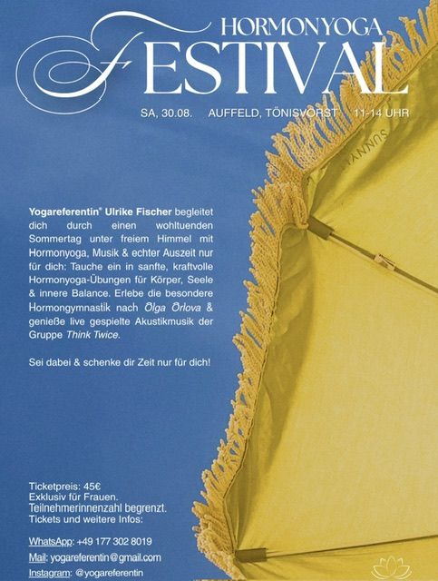 Frauen unter sich – Hormonyogafestival