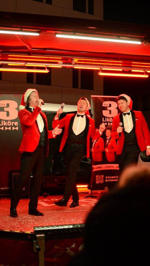 Die 3 Liköre – Weihnachtskonzert auf der MIKS-Bühne