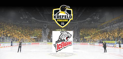 Krefeld Pinguine vs. Nürnberg Ice Tigers - Spieltag 15