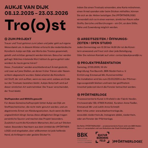 Open Studio in der Pförtnerloge