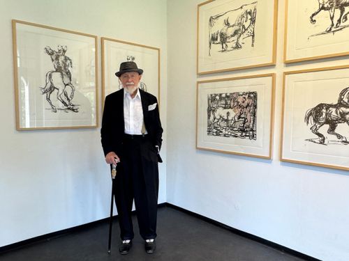 Eröffnung: Führung durch die Ausstellung von Markus Lüpertz