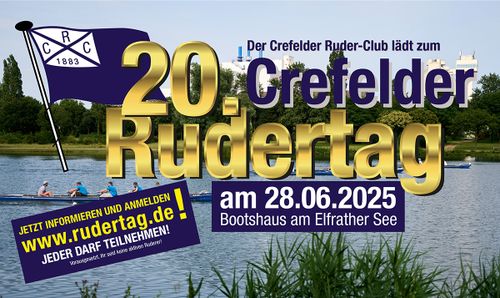 Großer Crefelder Rudertag für alle!