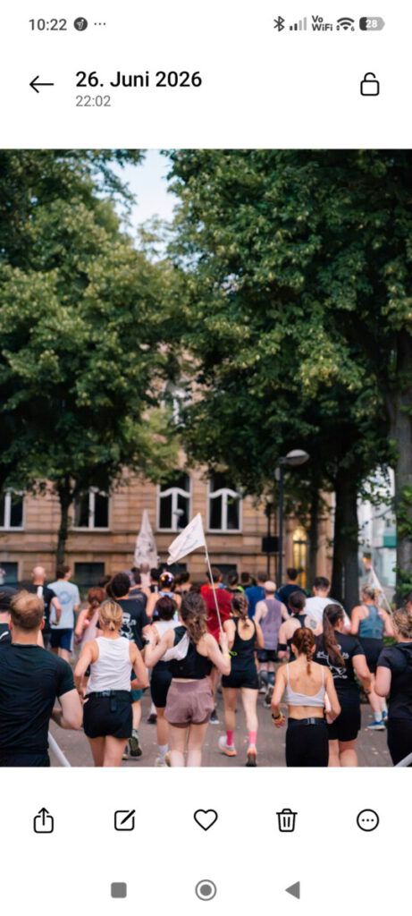 Community Afterwork Run mit dem kr.runningclub