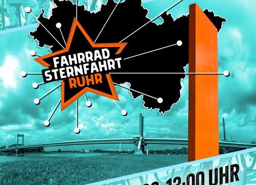 Zubringertour zur Sternfahrt Ruhr in Duisburg