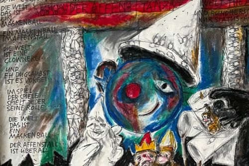 WILL CASSEL Ausstellung: MASKENBALL