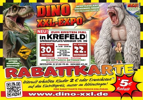 Dino XXL Expo - Dschungelshow