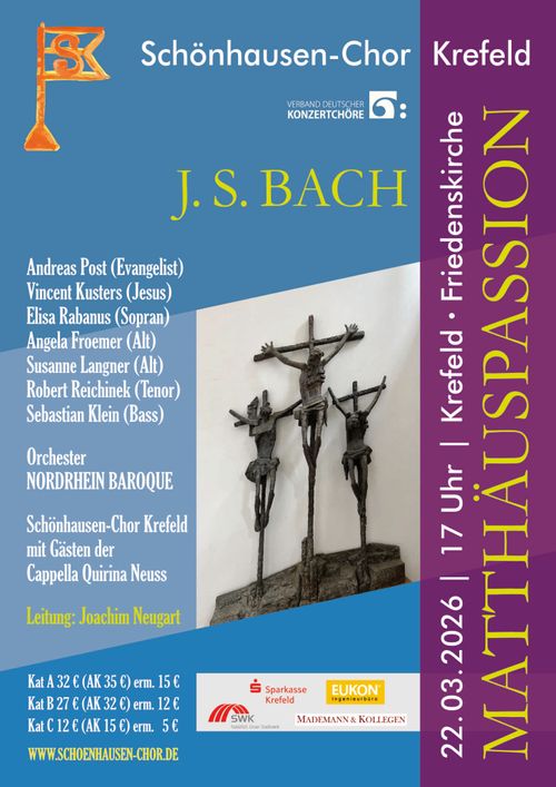 Schönhausen-Chor singt Bachs Matthäus-Passion