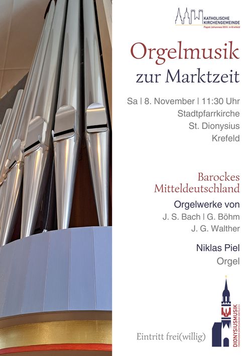 Orgelmusik zur Marktzeit