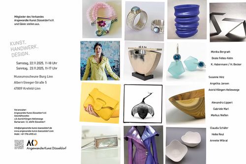 Verkaufsausstellung Kunst. Handwerk. Design
