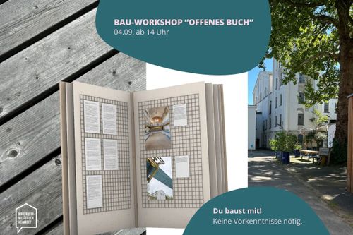 Home Stories Weekend: Buchbau-Workshop im Startbad