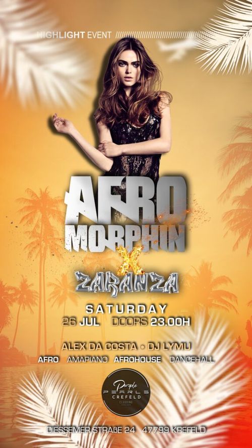 AFRO MORPHIN X ZARANZA