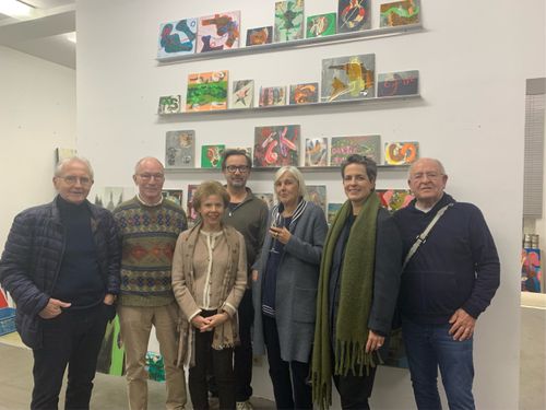 Exkursion: Atelierbesuch bei Uwe Esser