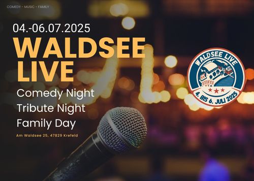 Wellen, Witz und Rock’n’Roll! – Waldsee LIVE feiert Premiere