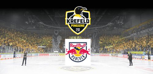Krefeld Pinguine vs. EHC Red Bull München - Spieltag 12