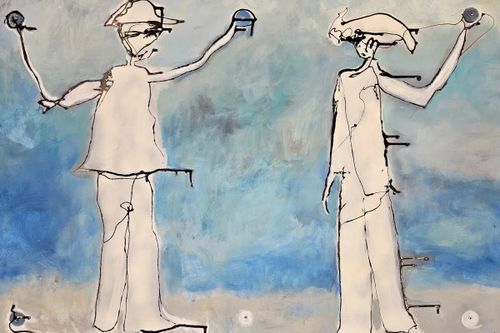 Open Atelier Sof . Las call vor dem Urlaub