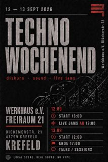 Techno Live Jam Weekend