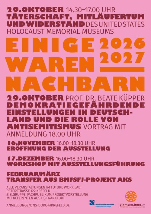 Auftaktveranstaltung der Themenreihe: Antisemitismus – von gestern bis heute
