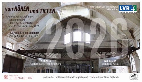 Von Höhen und Tiefen – Klang, kinetische Kunst – Ausstellungsprojekt – Vernissage