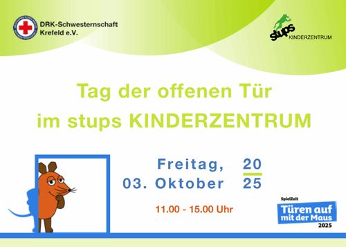 Tag der offenen Tür im stups KINDERZENTRUM
