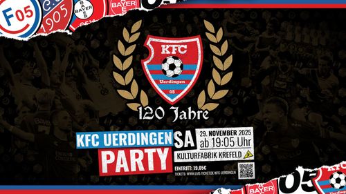 120 Jahre KFC Uerdingen 05 – Jubiläums-Party