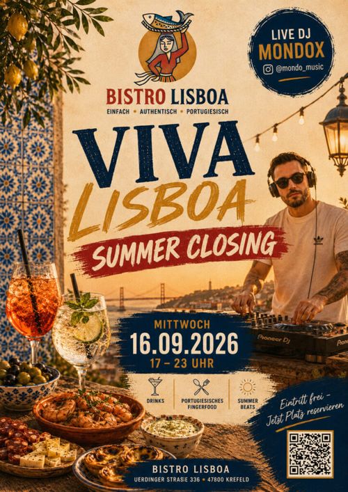 VIVA LISBOA – SUMMER CLOSING 2026