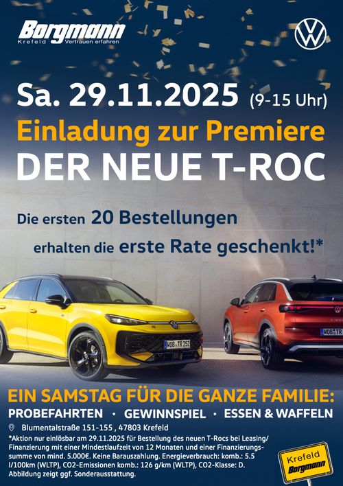 Volkswagen T-Roc Premiere